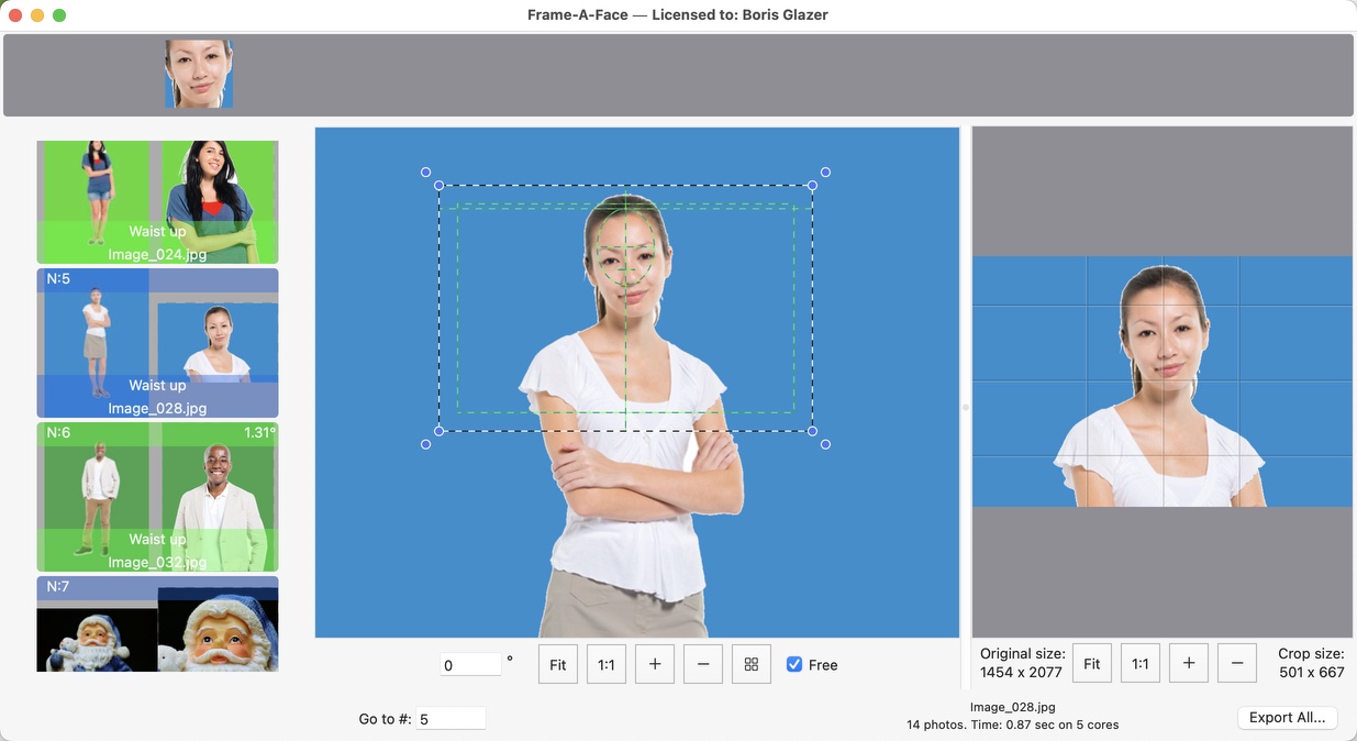 Custom Image with Free Resizing