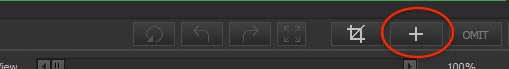Frame-A-Face Interface: Manually add face button